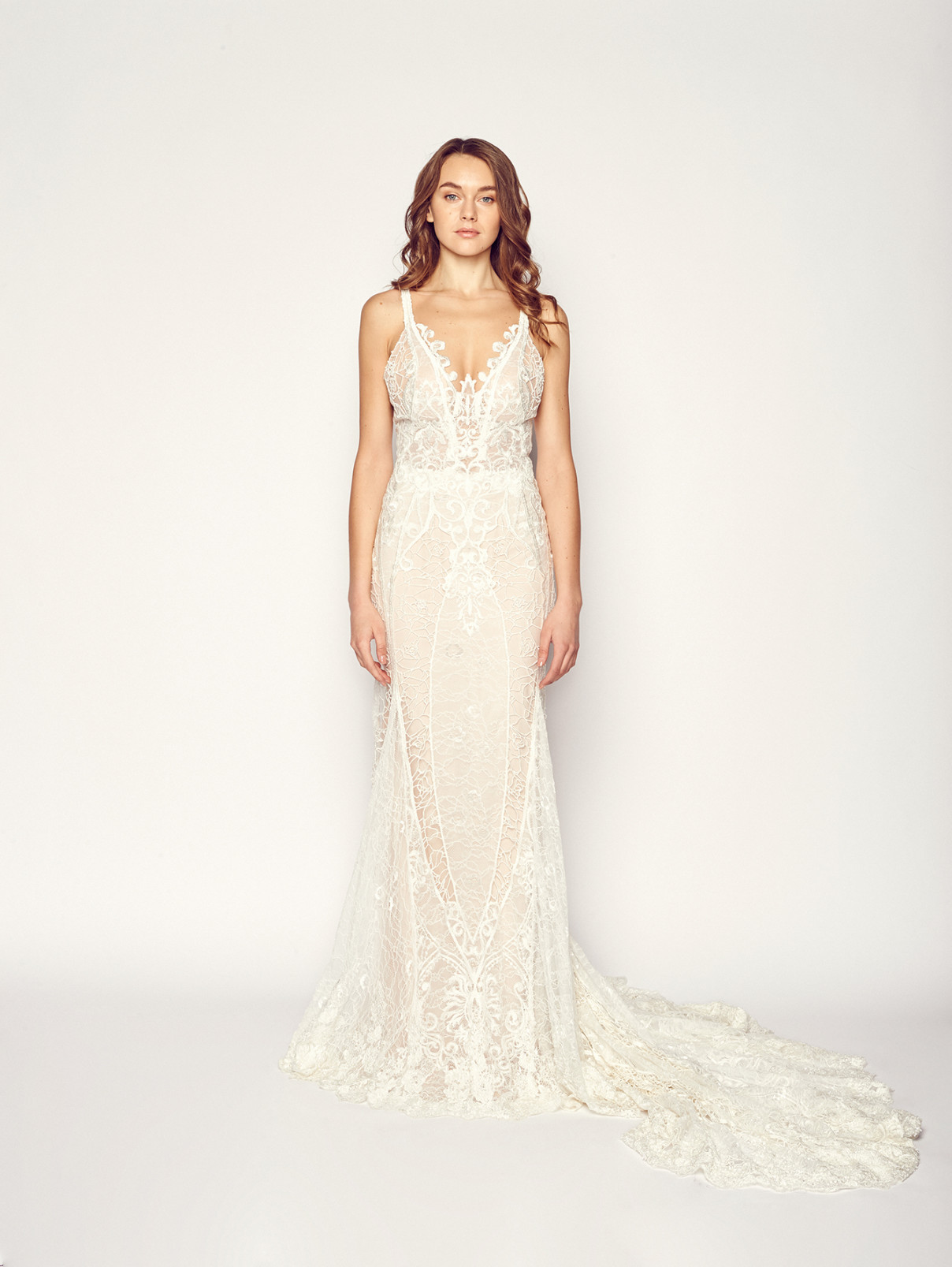 Платье Bridal Galia Lahav  –  Общий вид  – Цвет:  Белый