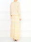 Трикотажное платье-макси фактурной вязки Lil pour l'Autre  –  Модель Верх-Низ1