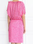 Платье из хлопка с узором Moschino Cheap&Chic  –  Модель Верх-Низ1