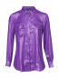 Блуза однотонная с карманами Marina Rinaldi  –  Общий вид