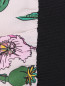 Бомбер из шелка с цветочным узором на молнии Markus Lupfer  –  Деталь1