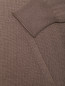 Кардиган из шерсти и шелка на молнии с капюшоном LARDINI  –  Деталь1