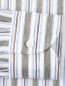 Рубашка из хлопка и льна с узором полоска Borrelli  –  Деталь1