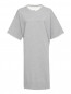 Платье-миди из хлопка с коротким рукавом MM6  –  Общий вид