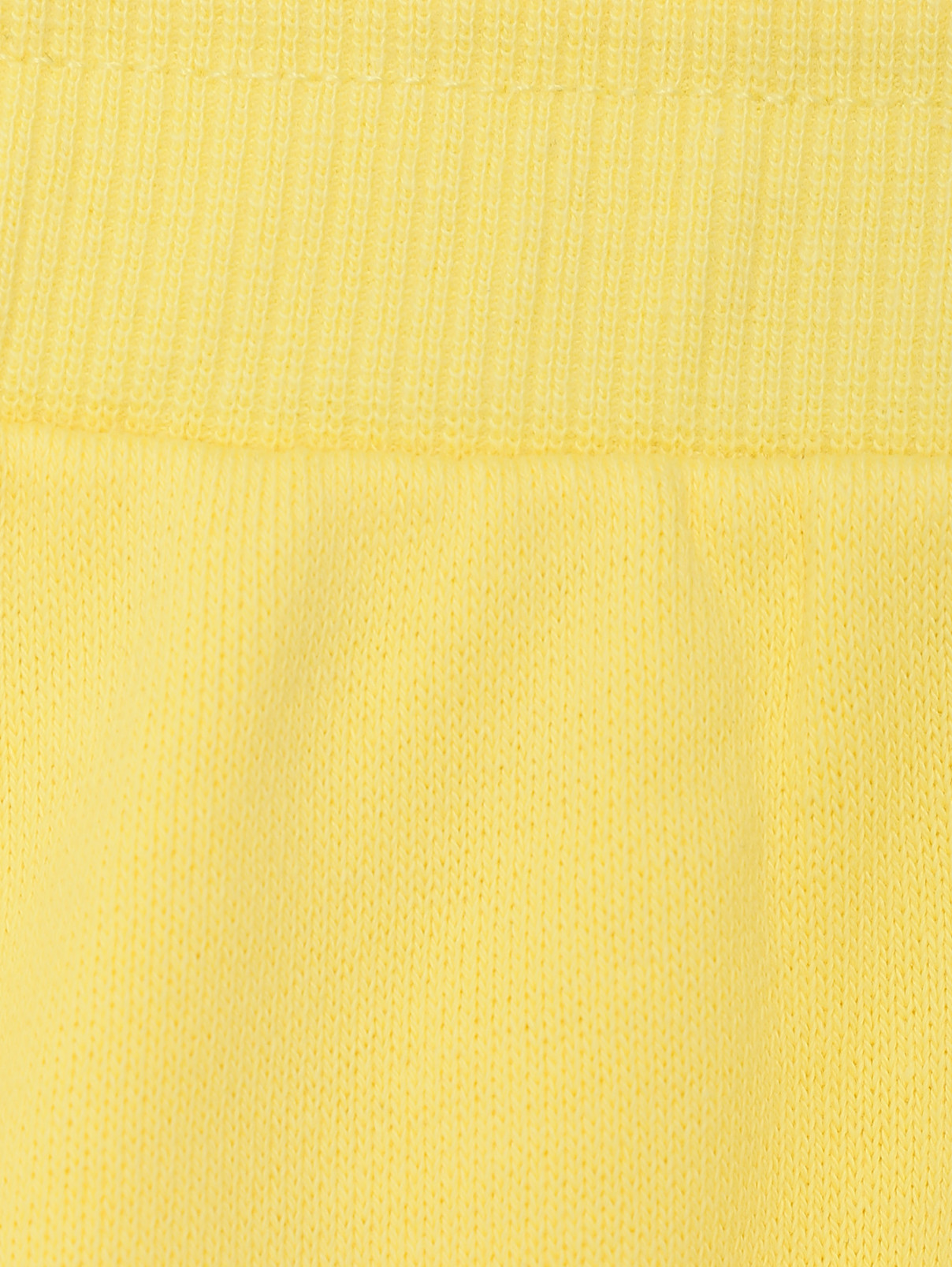 Брюки из хлопка на резинке Weekend Max Mara  –  Деталь1  – Цвет:  Желтый