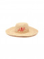 Шляпа из соломы с вышивкой Paul Smith  –  Общий вид
