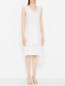 Платье из хлопка с асимметричным низом Max&Co  –  МодельВерхНиз