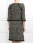 Платье-мини из фактурной ткани Alberta Ferretti  –  Модель Верх-Низ1