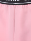 Однотонные брюки на резинке с логотипом Ermanno Firenze  –  Деталь1