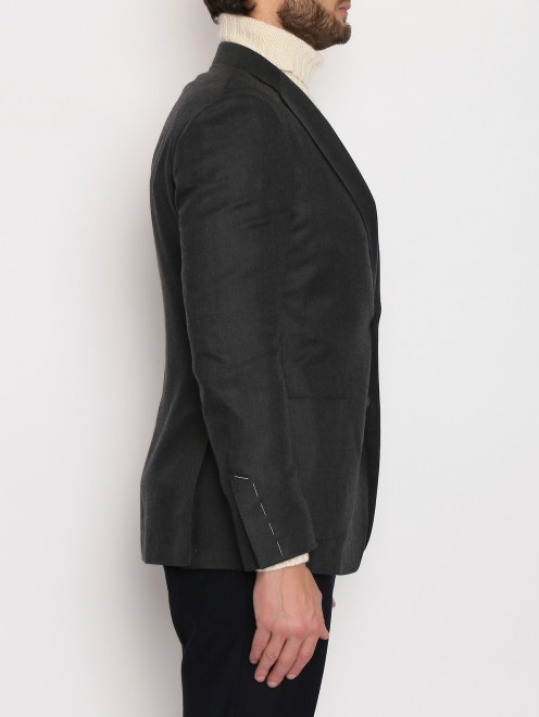 Пиджак из шерсти и кашемира с накладными карманами  LARDINI - МодельВерхНиз2
