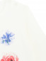 Лонгслив из хлопка с цветочным узором Simonetta  –  Деталь1