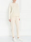 Трикотажные брюки из хлопка на кулиске с боковыми карманами DKNY  –  Модель Общий вид