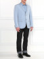 Однобортный пиджак с боковыми карманами Ermanno Scervino  –  Модель Общий вид