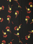 Платье из шелка асимметричного кроя с узором Etro  –  Деталь