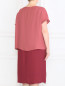 Платье с коротким рукавом с запахом Marina Rinaldi  –  Модель Верх-Низ1