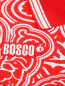 Поло из хлопка с узором BOSCO  –  Деталь