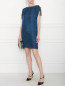 Платье из шелка с декоративной отделкой Jenny Packham  –  МодельОбщийВид