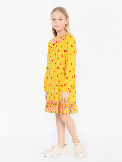 Платье с оборкой по низу  Stella McCartney kids - МодельОбщийВид