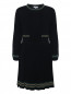 Платье из шерсти с декоративной отделкой Aletta Couture  –  Общий вид
