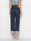 Прямые джинсы  с высокой посадкой и бахромой See by Chloe  –  МодельВерхНиз1