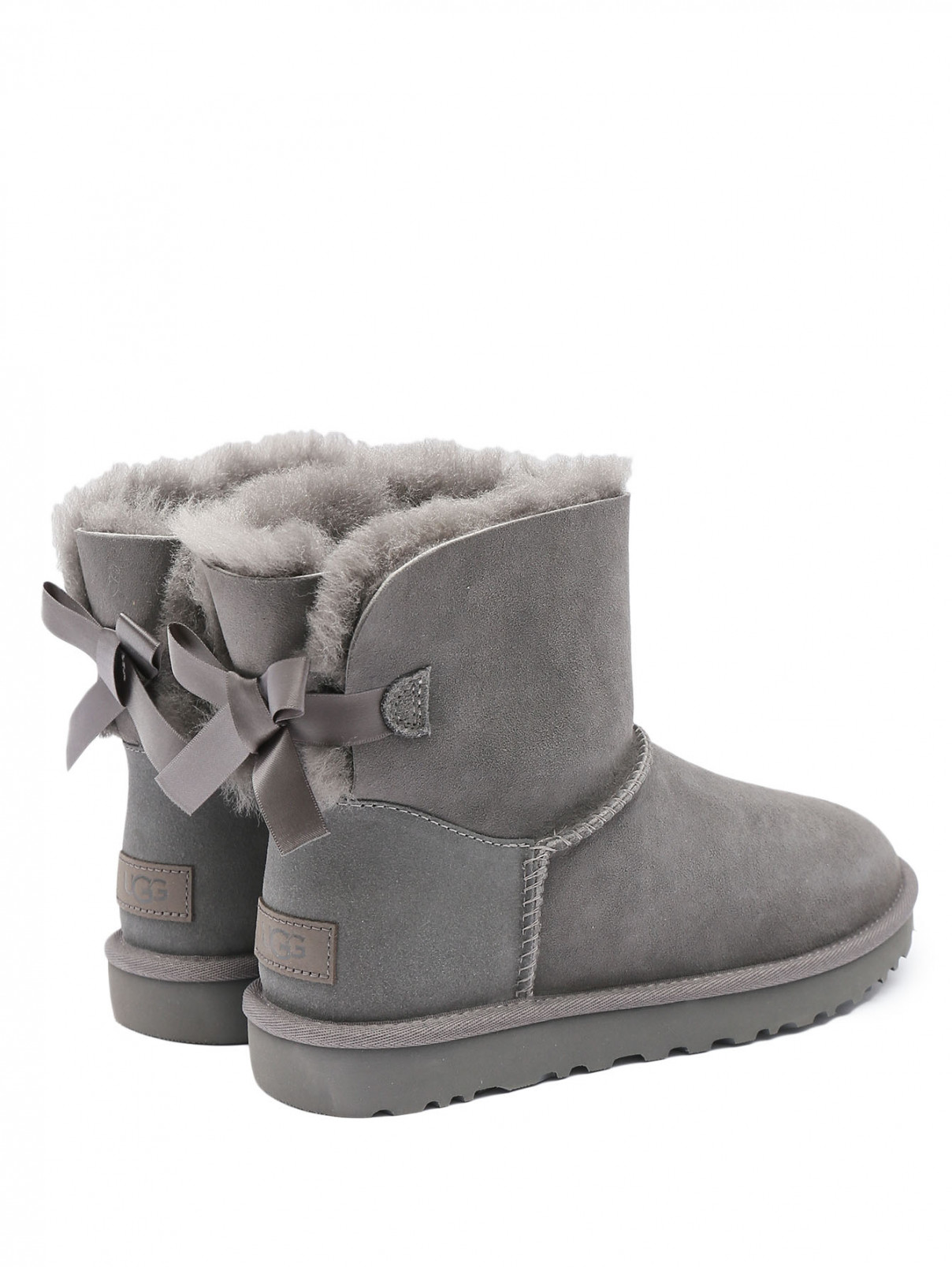 Угги с бантиком UGG  –  Обтравка1