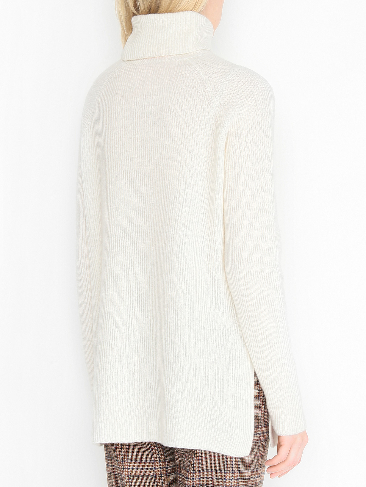 Однотонный свитер из смешанной шерсти Max&Co  –  МодельВерхНиз1  – Цвет:  Белый