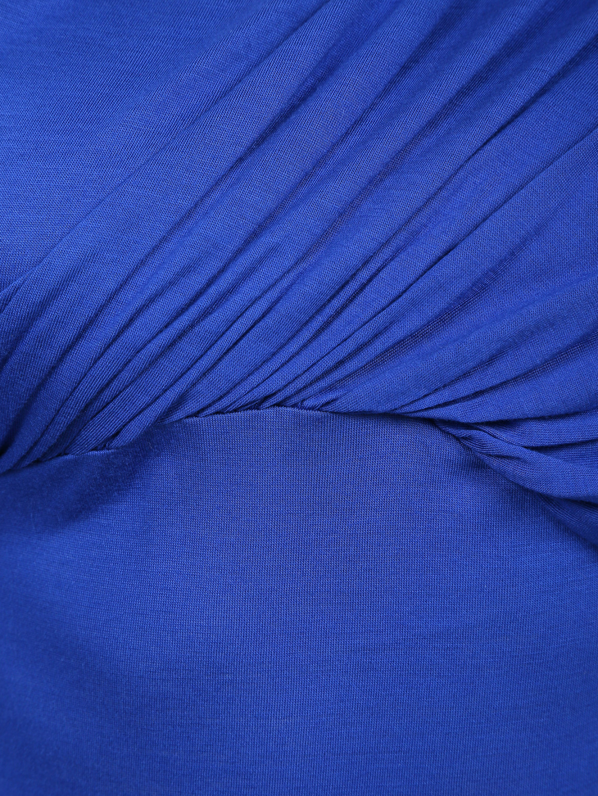 Топ с длинным рукавом и драпировкой Anne Valerie Hash  –  Деталь  – Цвет:  Синий