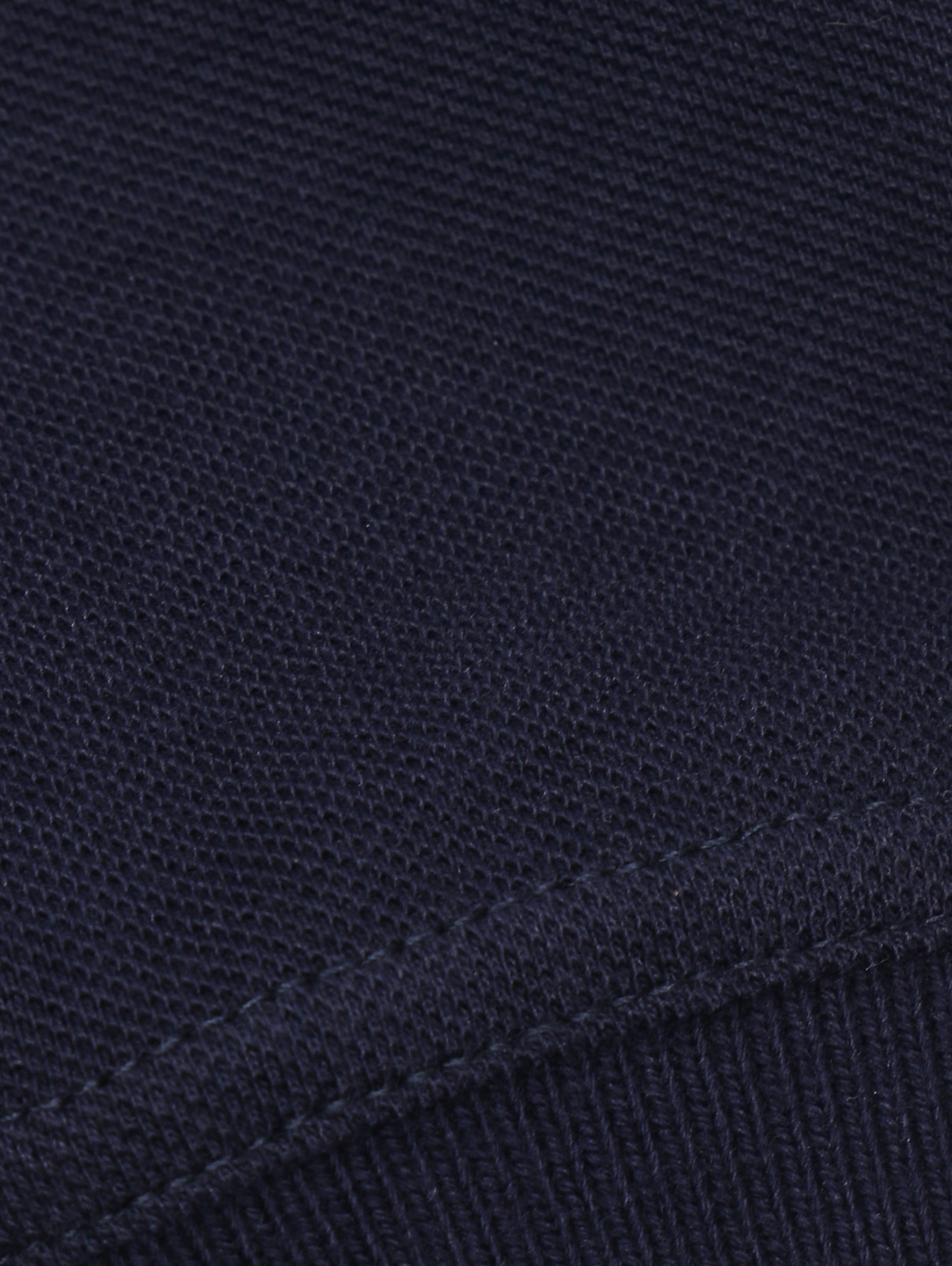 Комбинированное поло из хлопка Brunello Cucinelli  –  Деталь1