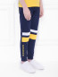 Спортивные брюки со вставками Bikkembergs  –  МодельВерхНиз