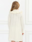 Платье свободного кроя с ажурным воротом MiMiSol  –  Модель Верх-Низ1