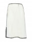 Прозрачная юбка из сетки с разрезом N21  –  Общий вид