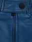 Кожаная юбка-мини на резинке Kenzo  –  Деталь1