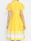 Платье из хлопка с поясом Moschino Boutique  –  МодельВерхНиз1