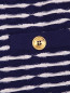 Трикотажная юбка с узором полоска Moschino Boutique  –  Деталь