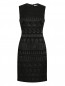 Платье-футляр с узором Versace Collection  –  Общий вид