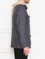 Пиджак из льна и хлопка с накладными карманами LARDINI  –  МодельВерхНиз2