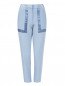 Укороченные брюки из шелка Barbara Bui  –  Общий вид