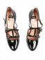 Лакированные туфли на невысоком каблуке Moschino Boutique  –  Обтравка4