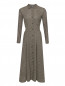 Платье-миди с декоративной вышивкой Blumarine  –  Общий вид