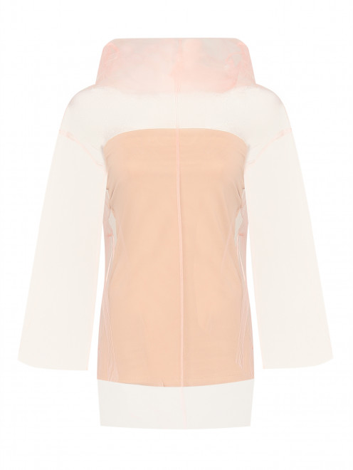 Блуза из фатина свободного кроя Sportmax - Общий вид
