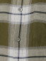 Рубашка из хлопка с узором "клетка" Ermanno Scervino  –  Деталь