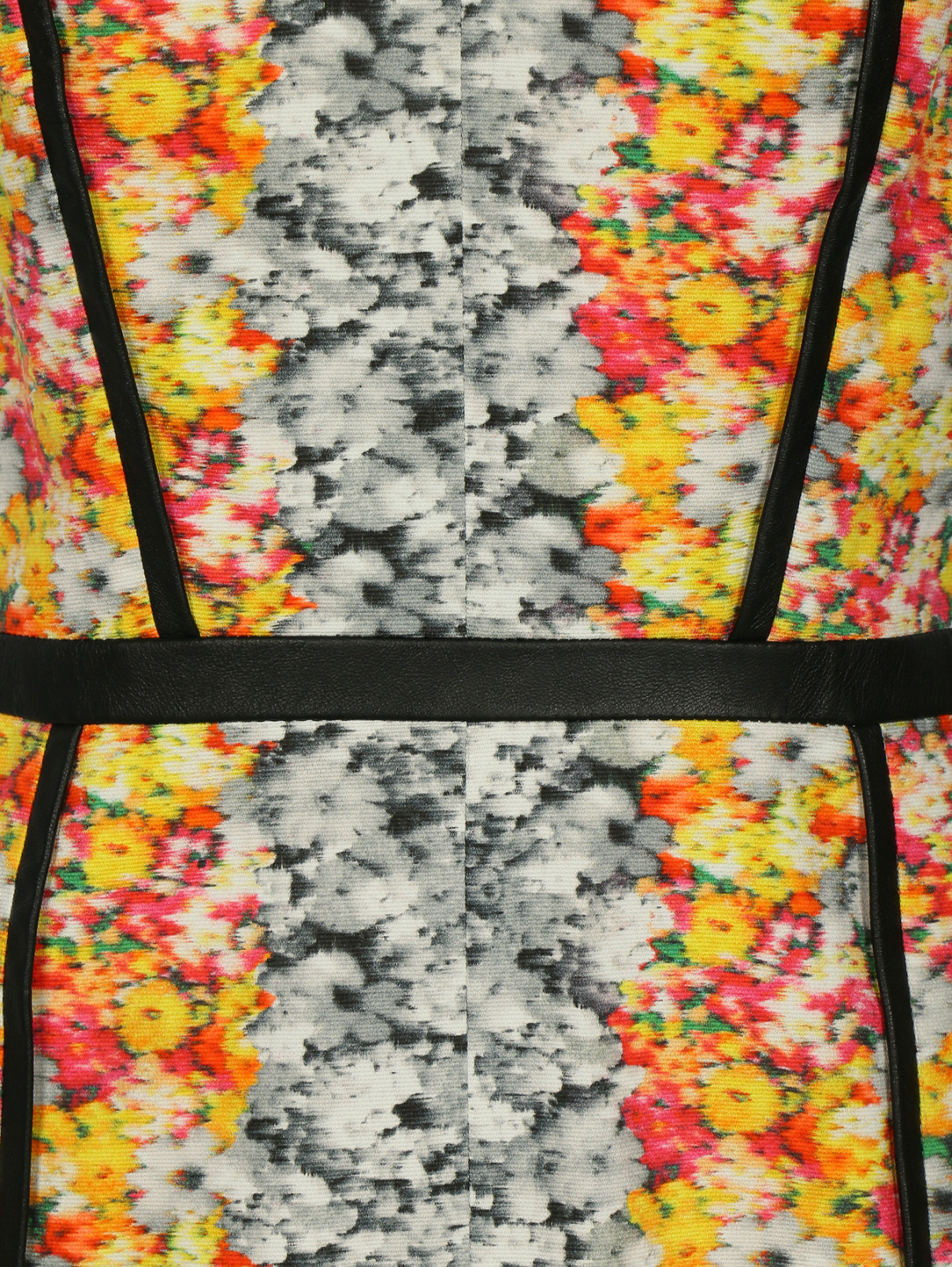 Платье-футляр с цветочным узором Yigal Azrouel  –  Деталь  – Цвет:  Узор