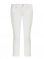 Укороченные джинсы с декоративной отделкой Ermanno Scervino  –  Общий вид
