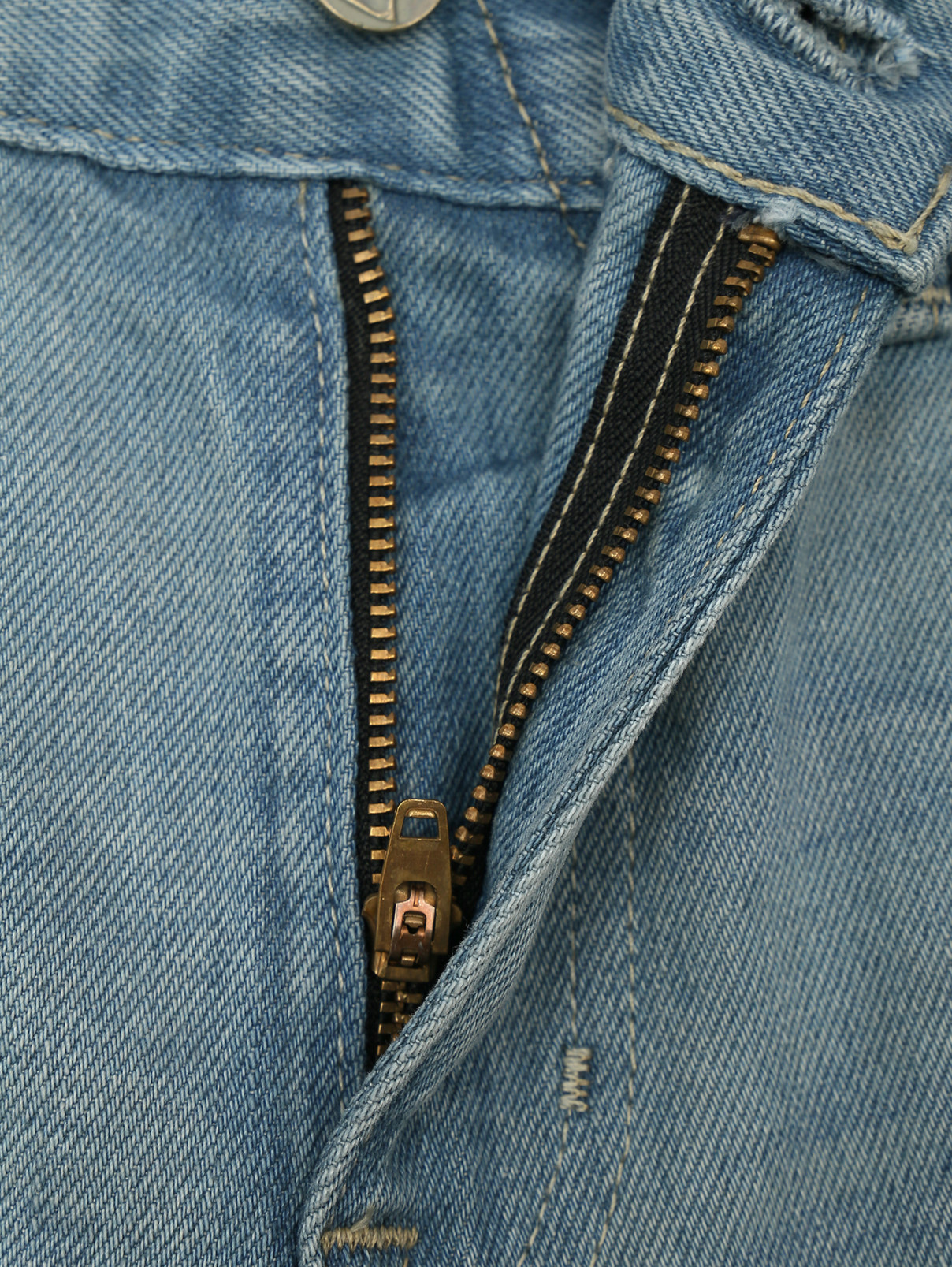 Джинсы свободного кроя AG Jeans  –  Деталь1  – Цвет:  Синий