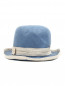 Шляпа соломенная с контрастной лентой Il Gufo  –  Общий вид