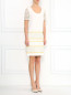 Платье-мини с кружевной отделкой Moschino Cheap&Chic  –  Модель Общий вид