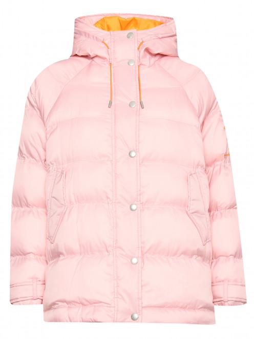 Стеганая куртка с капюшоном Ermanno Scervino - Общий вид