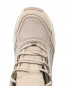 Комбинированные кроссовки с логотипом Tommy Hilfiger  –  Обтравка4