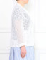 Жакет из хлопка с накладными карманами и вышивкой Marina Rinaldi  –  Модель Верх-Низ2