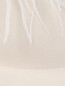 Кепка из шерсти декорированная перьями Eugenia Kim  –  Деталь